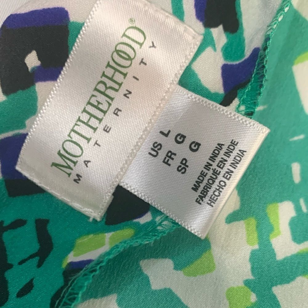 Maternity lightweight stretchy dress w/pocket - Picture 9 of 10